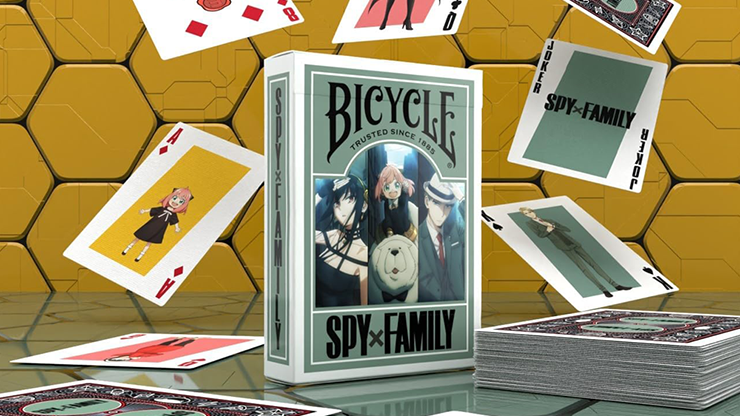 79615 alt4.png Bicycle Spy Family Playing Cards by US Playing Card