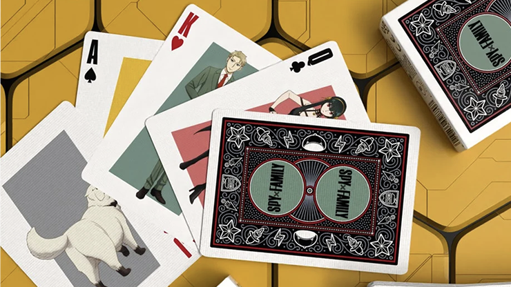 79615 alt5.png Bicycle Spy Family Playing Cards by US Playing Card