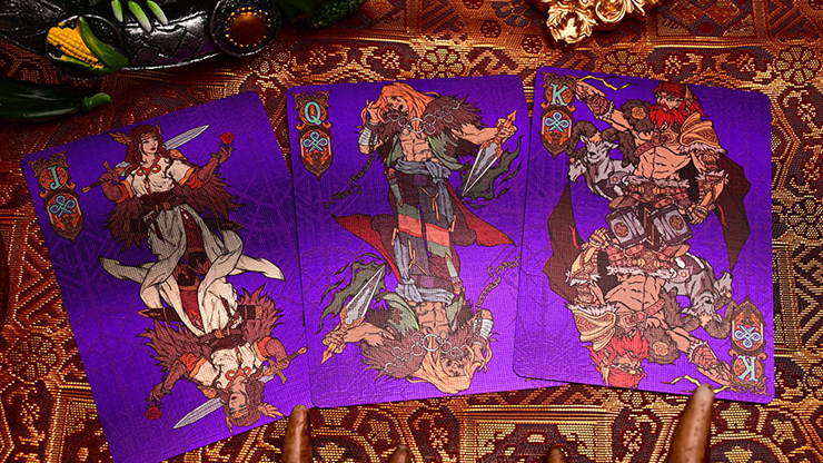 79672 alt4.png The Norse Myths Series (Fenrir) Playing Cards