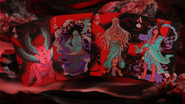 79740 alt2.png Mythic Divide YGGDRASIL Edition (Wrath of Darkness) Playing Cards by Room One