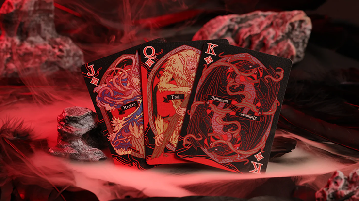 79740 alt4.png Mythic Divide YGGDRASIL Edition (Wrath of Darkness) Playing Cards by Room One