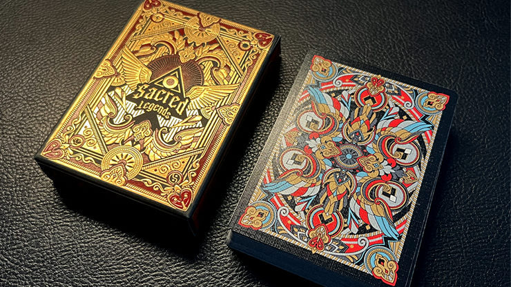 79753 alt1.png Sacred Legends Black Edition Playing Cards by HypieLab