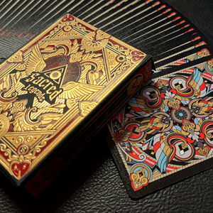 Sacred Legends Black Edition Playing Cards by HypieLab