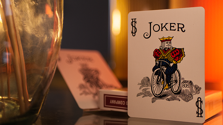 79776 alt2.png Bicycle Metallic Ruby Playing Cards