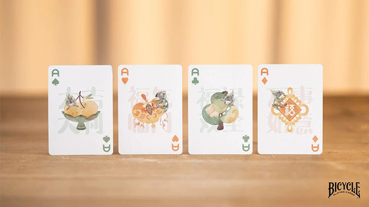 79788 alt1.png Bicycle Mascot (White Marsh) Playing Cards