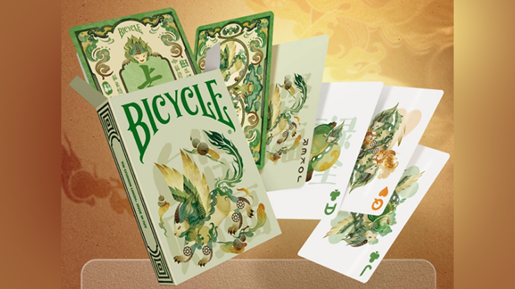 79788 alt3.png Bicycle Mascot (White Marsh) Playing Cards