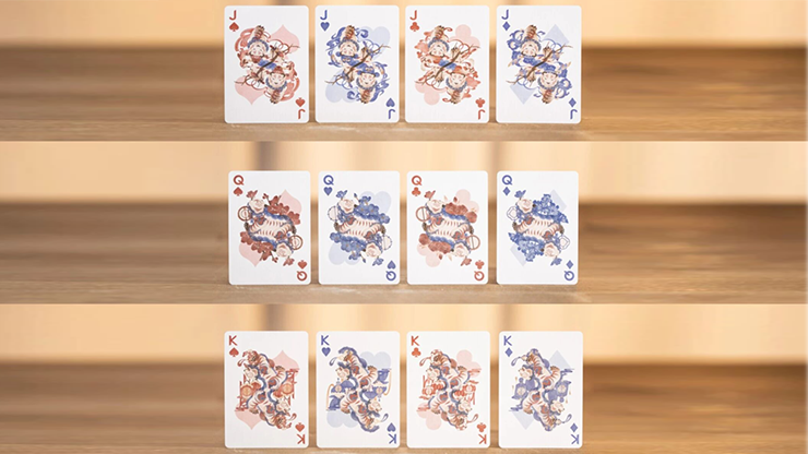 79789 alt3.png Bicycle Mascot (Tiger Sniffs the Rose) Playing Cards