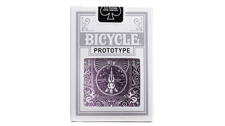79792 alt2.png Bicycle Prototype (Purple MetalLuxe) Playing Cards by USPCC