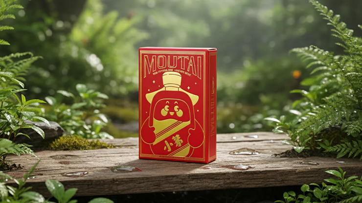 79867 full.png MOUTAI Red Limited Edition (2 Deck Set) Playing Cards