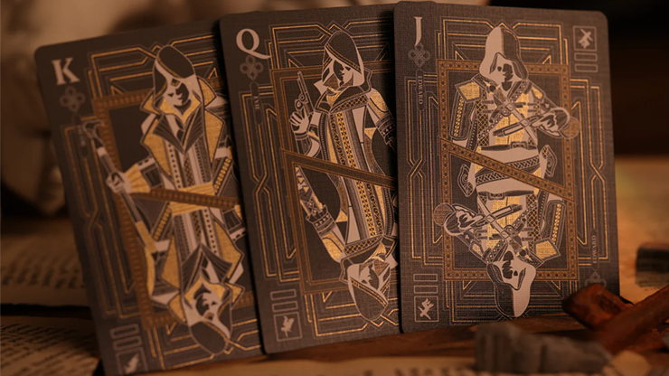 80071 alt4.png Assassin's Creed Legacy Version 2 Onyx (Hidden Blade) Playing Cards