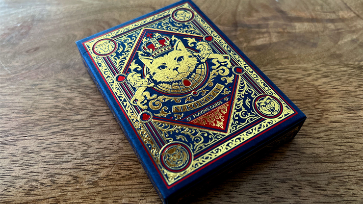 80220 full.png Neko Royal Blue Playing Cards