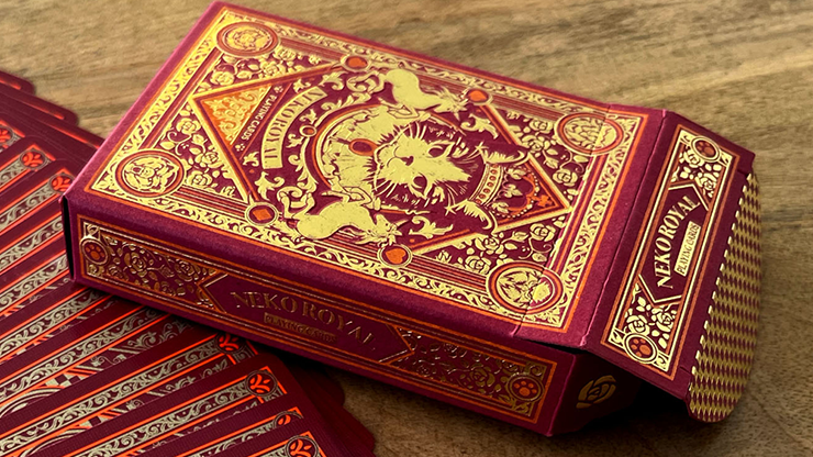 80221 alt1.png Neko Royal Red Playing Cards
