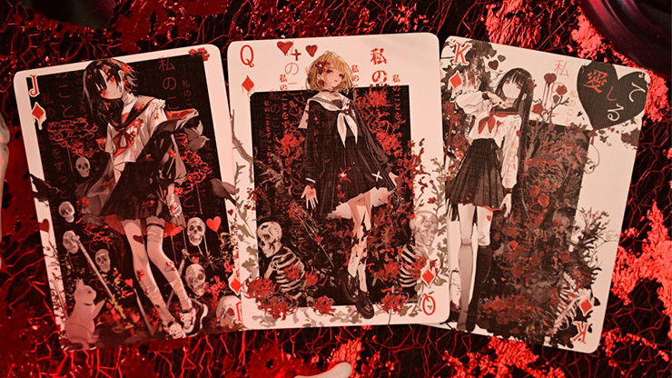 80224 alt2.png Blossom Playing Cards by Evokad