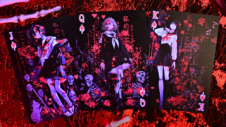80226 alt2.png Crimson Maple Playing Cards by Evokad