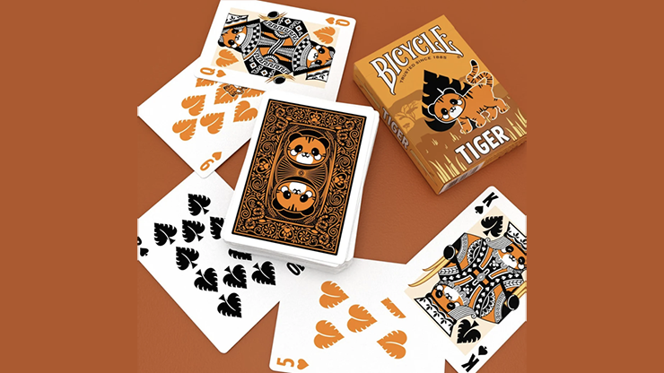 80279 alt3.png Bicycle Tiger Playing Cards by US Playing Card Co