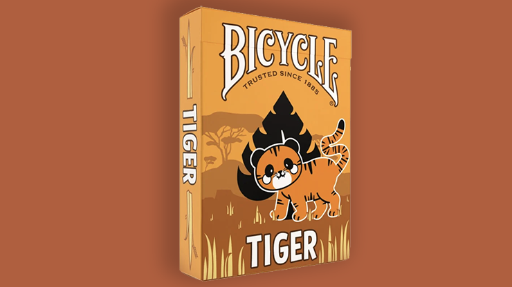 80279 full.png Bicycle Tiger Playing Cards by US Playing Card Co