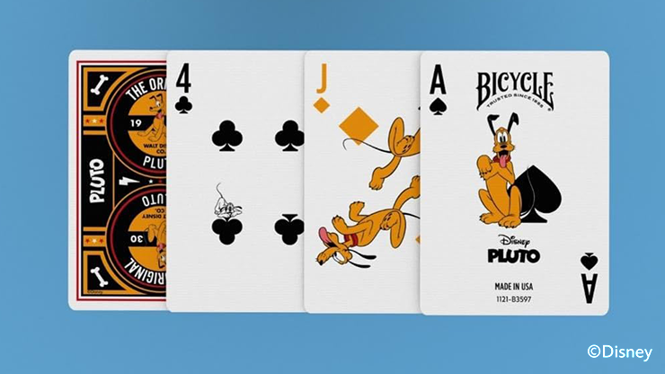 80281 alt2.png Bicycle Disney Pluto by US Playing Card Co