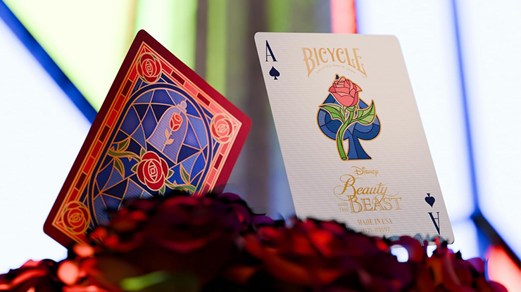 80282 alt1.png Bicycle Disney Beauty and the Beast by US Playing Card Co