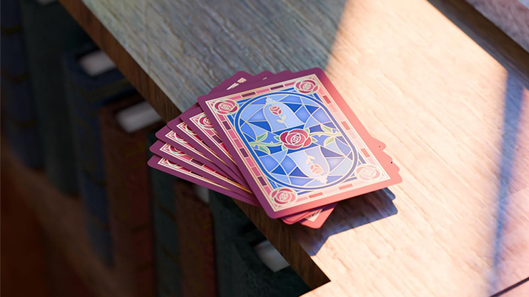 80282 alt4.png Bicycle Disney Beauty and the Beast by US Playing Card Co