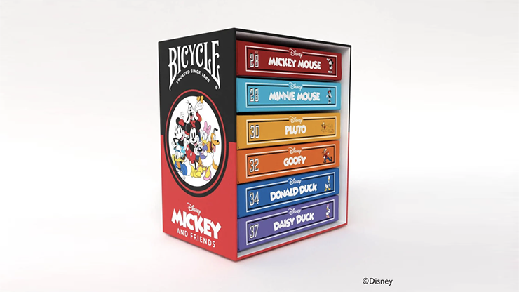 80284 full.png Bicycle Disney Mickey and Friends Box Set by US Playing Card Co