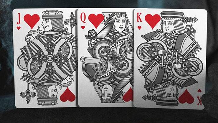 78254 alt2.png Slate Tally-Ho Playing Cards by Kings Wild Project