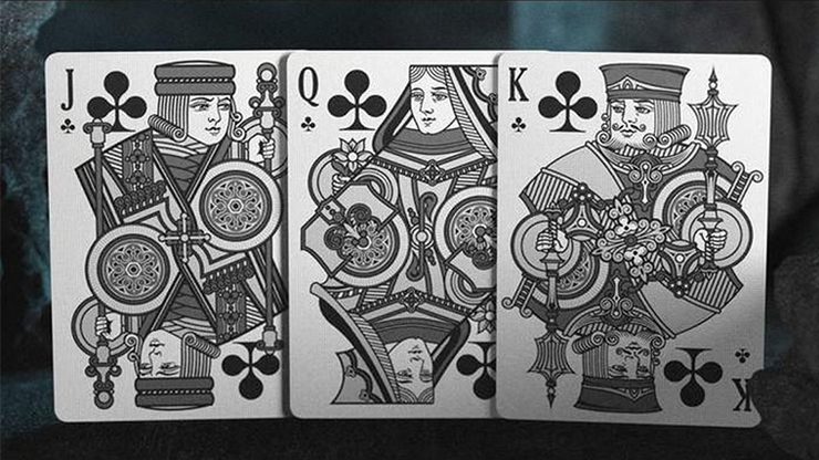 78254 alt3.png Slate Tally-Ho Playing Cards by Kings Wild Project