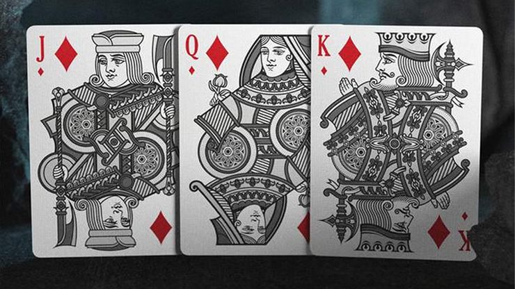 78254 alt4.png Slate Tally-Ho Playing Cards by Kings Wild Project
