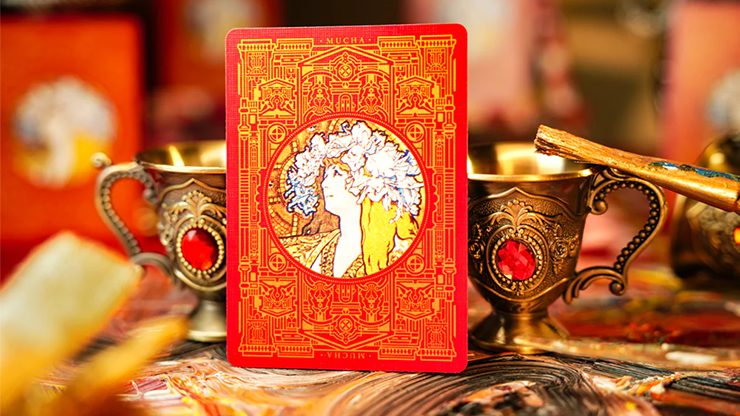 79961 alt1.png Mucha Standard Playing Cards by 52 MUSÉE
