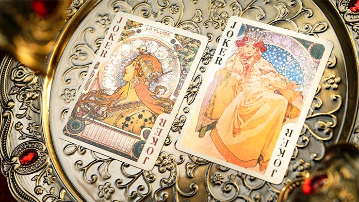79961 alt4.png Mucha Standard Playing Cards by 52 MUSÉE