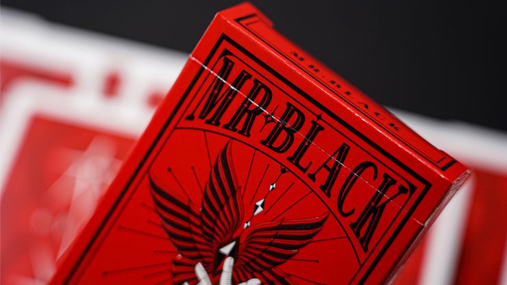 80131 alt1.png Mr. Black V1 (Red) Playing Cards