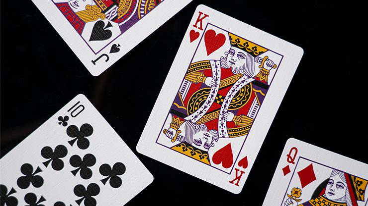 80131 alt3.png Mr. Black V1 (Red) Playing Cards