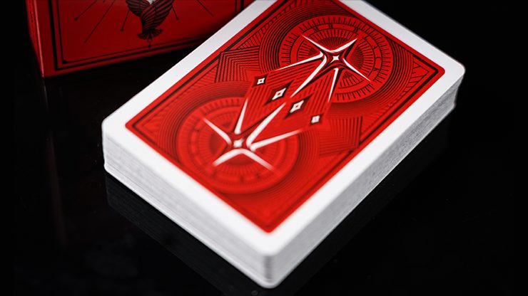 80131 alt5.png Mr. Black V1 (Red) Playing Cards