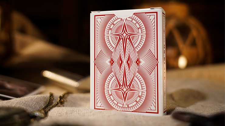 80132 alt3.png Mr. Black V2 (Red) Playing Cards