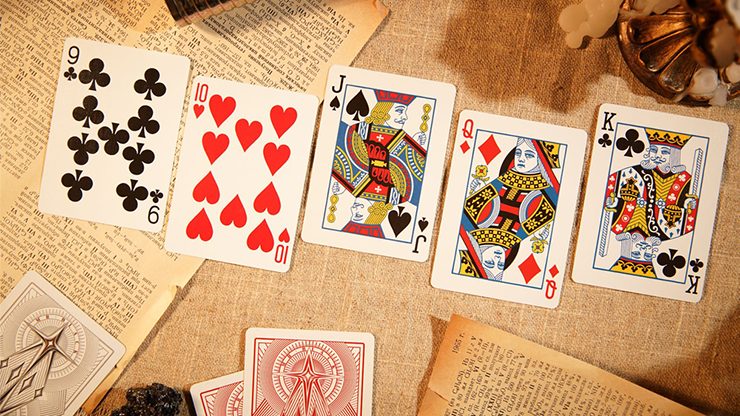 80132 alt4.png Mr. Black V2 (Red) Playing Cards