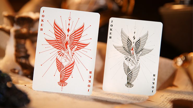 80132 alt5.png Mr. Black V2 (Red) Playing Cards