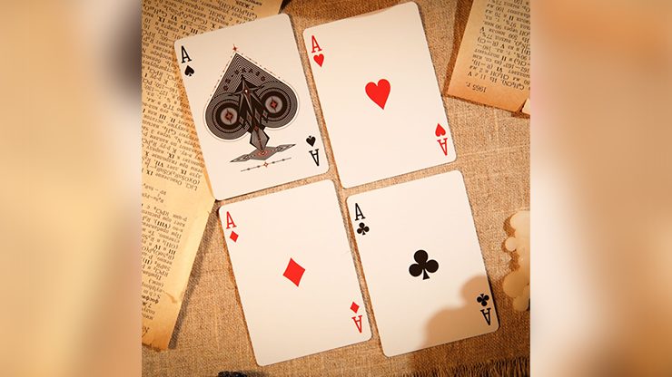 80133 alt1.png Mr. Black V2 (Gray) Playing Cards