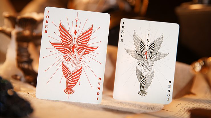 80133 alt5.png Mr. Black V2 (Gray) Playing Cards