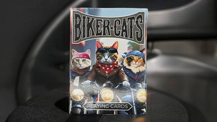 80157 full.png Biker Cats Playing Cards by Collectable Playing Cards