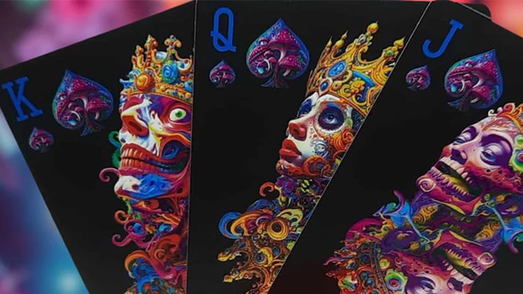 80158 alt1.png Bicycle Psychedelic Playing Cards by Collectable Playing Cards