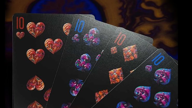 80158 alt2.png Bicycle Psychedelic Playing Cards by Collectable Playing Cards