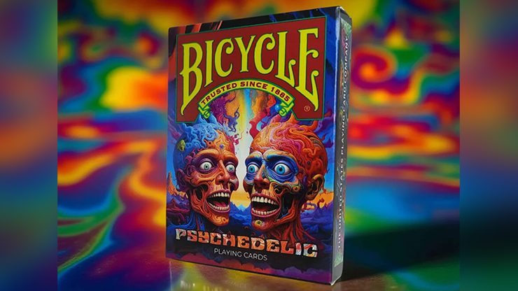80158 full.png Bicycle Psychedelic Playing Cards by Collectable Playing Cards