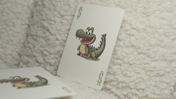 80161 alt2.png Bicycle Gino the Croco Playing Cards