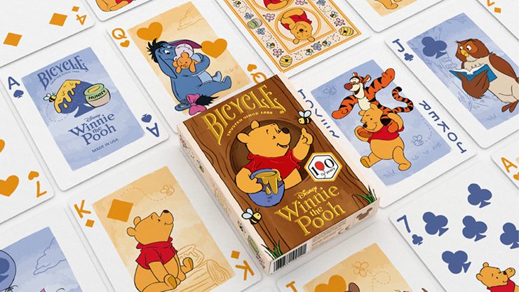 80283 alt1.png Bicycle Disney Winnie the Pooh by US Playing Card Co