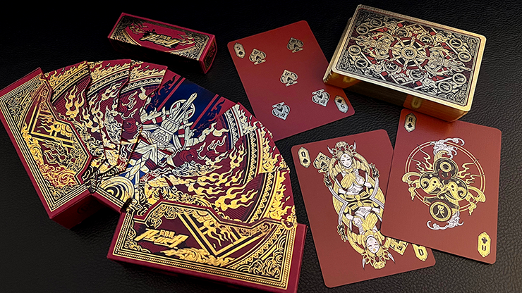 80299 alt4.png The Asura Collector Box Set Playing Cards